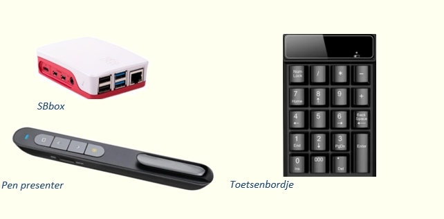 SBbox met toebehoren